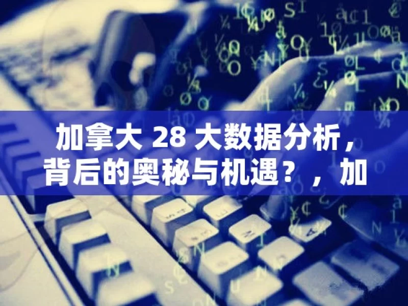 加拿大 28 大数据分析，背后的奥秘与机遇？，加拿大 28 大数据奥秘与机遇