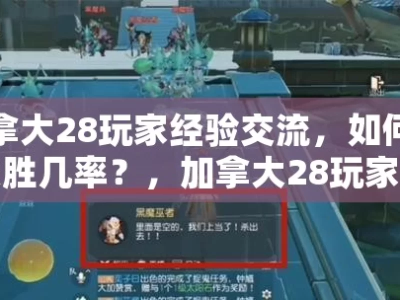 加拿大28玩家经验交流，如何提升获胜几率？，加拿大28玩家，提升获胜几率之谈