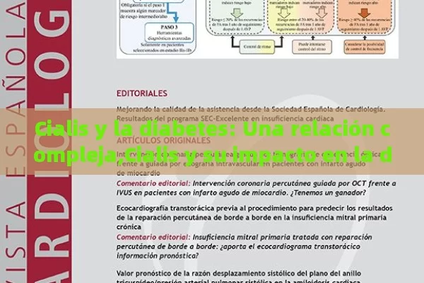 Cialis y la diabetes: Una relación compleja,Cialis y su impacto en la diabetes - Priligy y su Efectividad