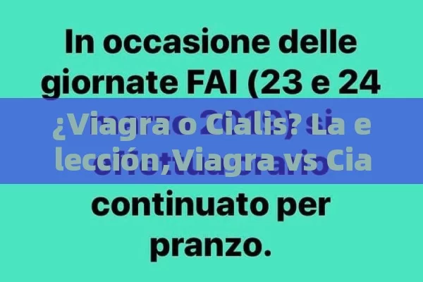 ¿Viagra o Cialis? La elección,Viagra vs Cialis: ¿Cuál es Mejor? - Priligy y su Efectividad