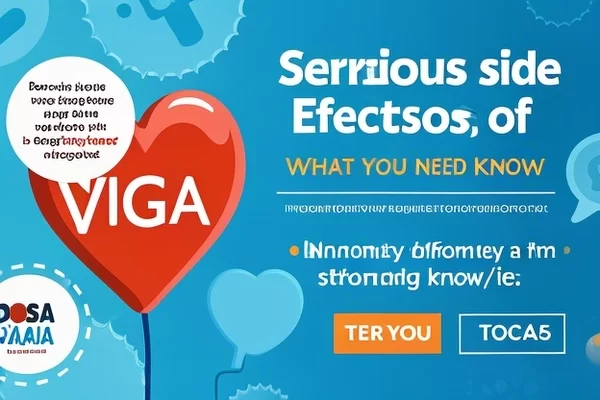 Los peligrosos efectos secundarios graves de Viagra,Efectos secundarios graves de Viagra: ¿Qué necesitas saber?