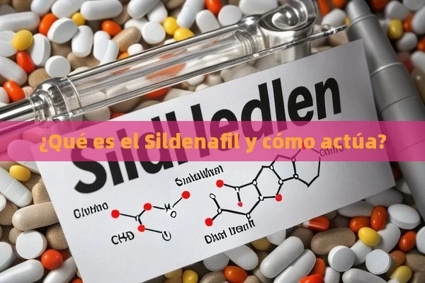 ¿Qué es el Sildenafil y cómo actúa?