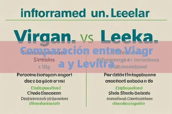 Comparación entre Viagra y Levitra - Priligy y su Efectividad