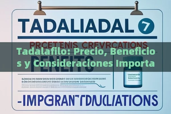 Tadalafilo: Precio, Beneficios y Consideraciones Importantes