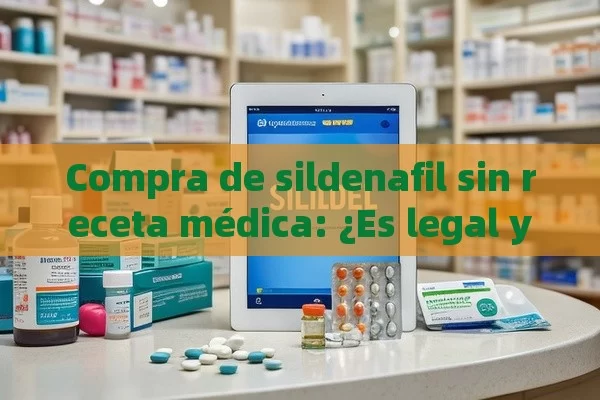 Compra de sildenafil sin receta médica: ¿Es legal y seguro?