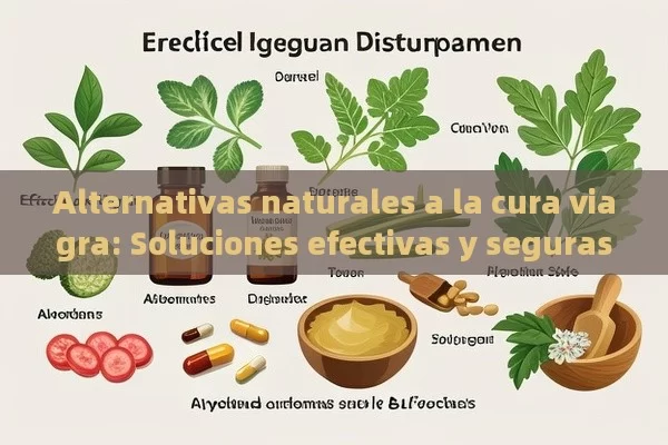 Alternativas naturales a la cura viagra: Soluciones efectivas y seguras