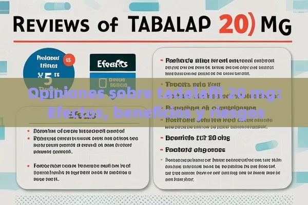 Opiniones sobre tadalafil 20 mg: Efectos, beneficios y riesgos