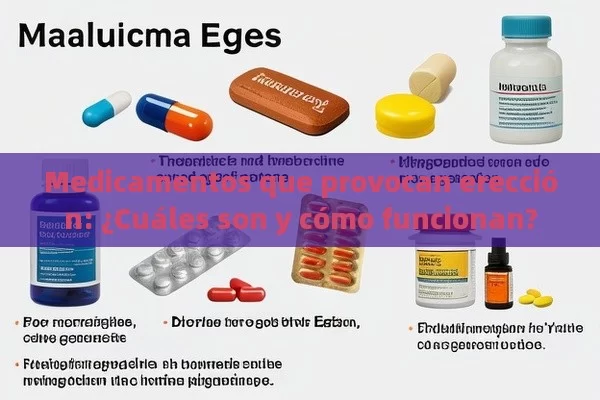 Medicamentos que provocan erección: ¿Cuáles son y cómo funcionan?