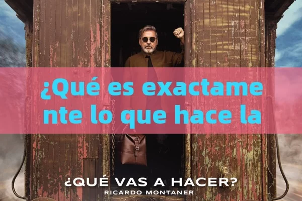 ¿Qué es exactamente lo que hace la viagra?