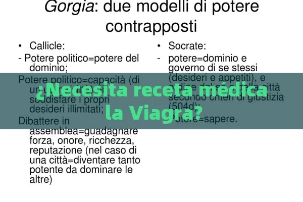 ¿Necesita receta médica la Viagra?