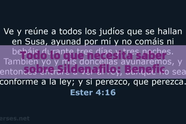 Todo lo que necesita saber sobre Sildenafilo: Beneficios, Usos y Precauciones - Priligy y su Efectividad
